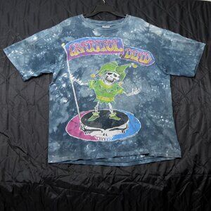 Grateful Dead Shirt Vintage Original 1994 Batik Jester Mountain GDM XL 90's